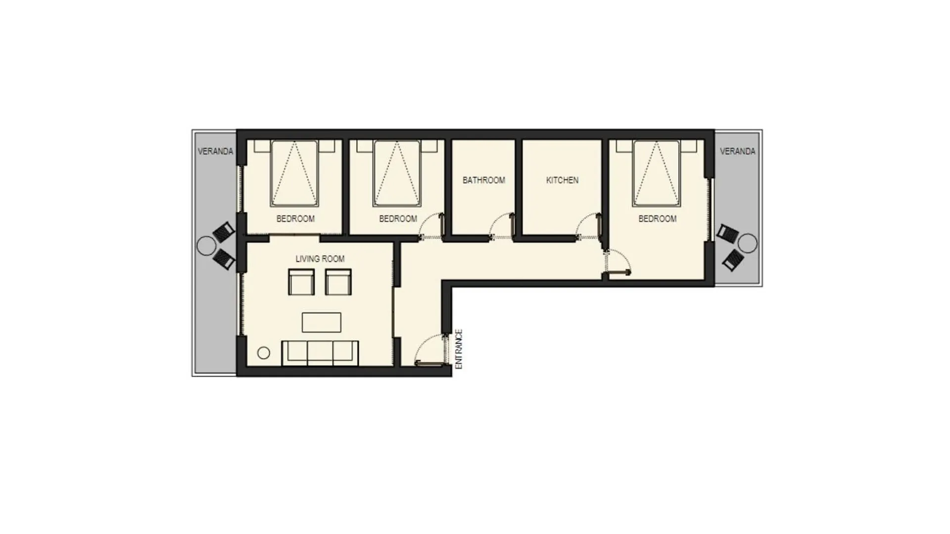 Houseloft White Tower Echo Daire Selanik Yunanistan